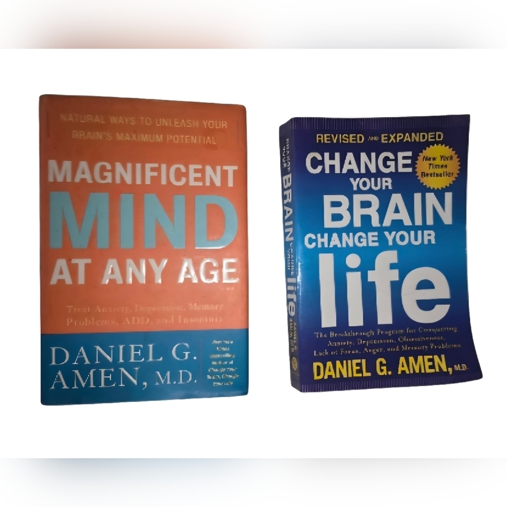 r. Daniel Amen Brain Health Book Bundle : Magnificent Mind & Change your Brain